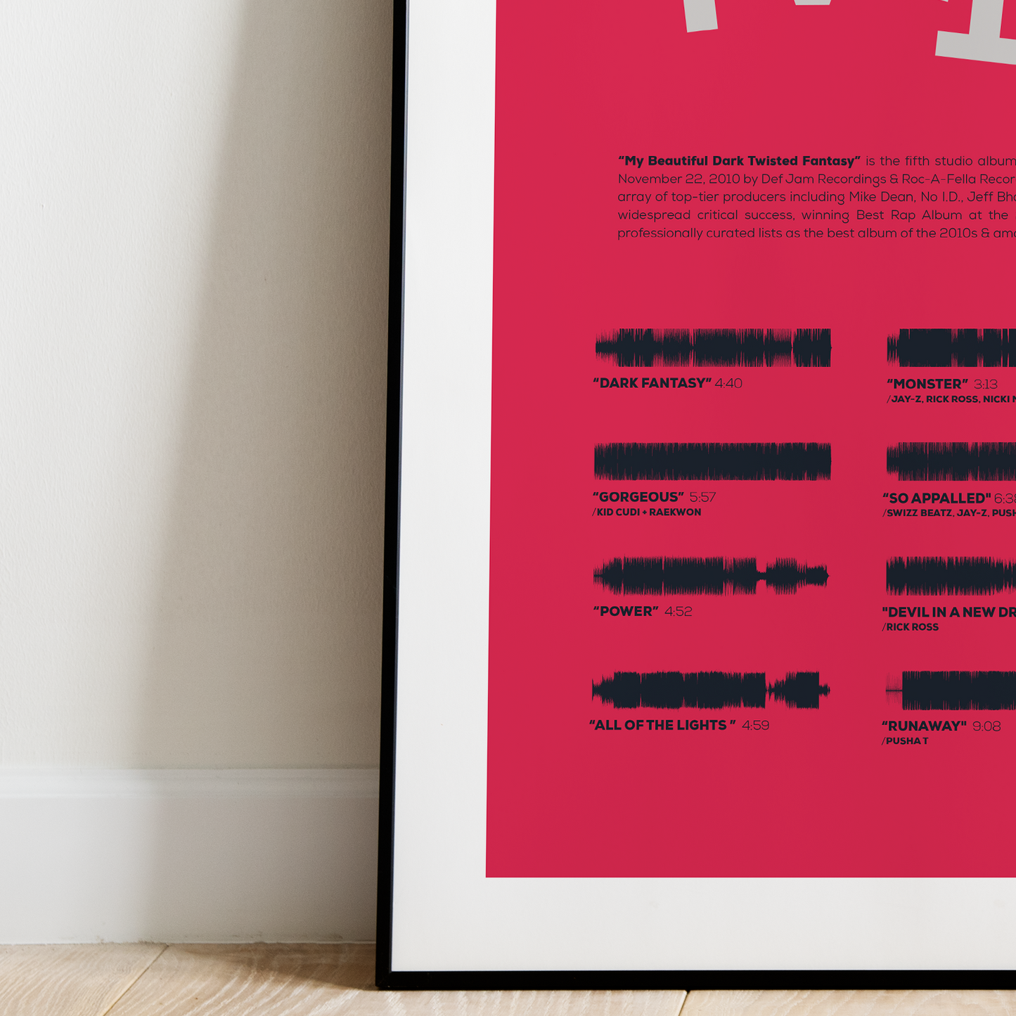 "My Beautiful Dark Twisted Fantasy"