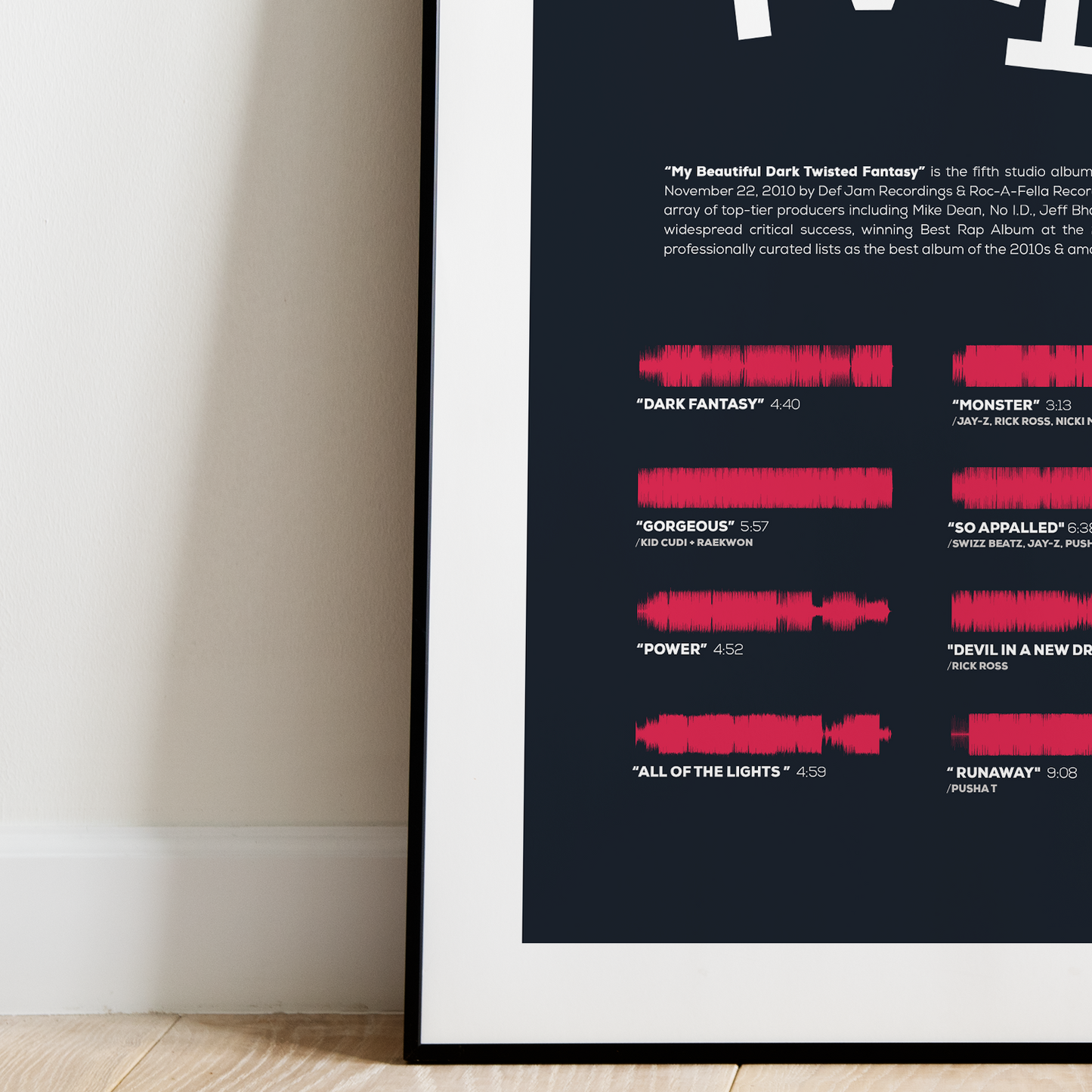 "My Beautiful Dark Twisted Fantasy"