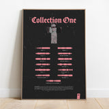 Saint Jhn Poster Collection One - soundwave art print - the wav room - wood frame