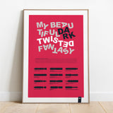 "My Beautiful Dark Twisted Fantasy"