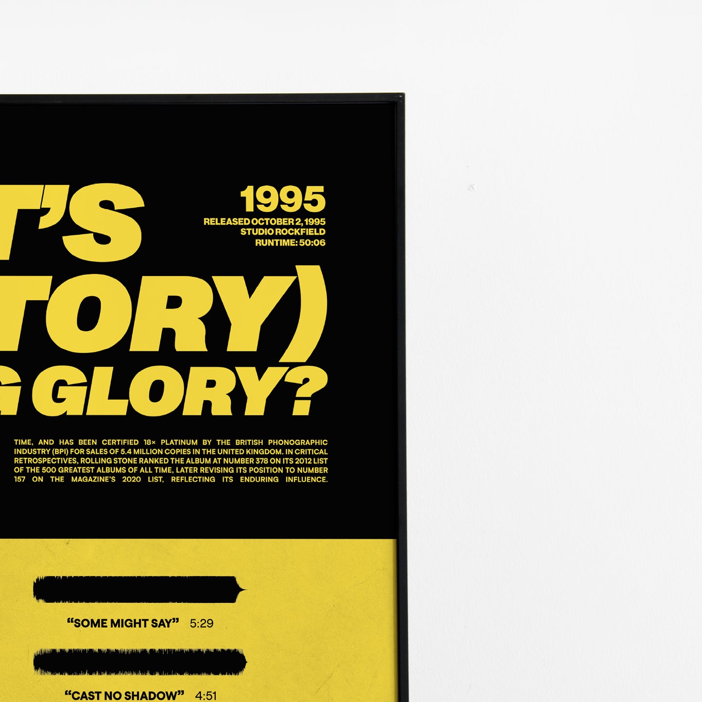 "(What's the Story) Morning Glory?"