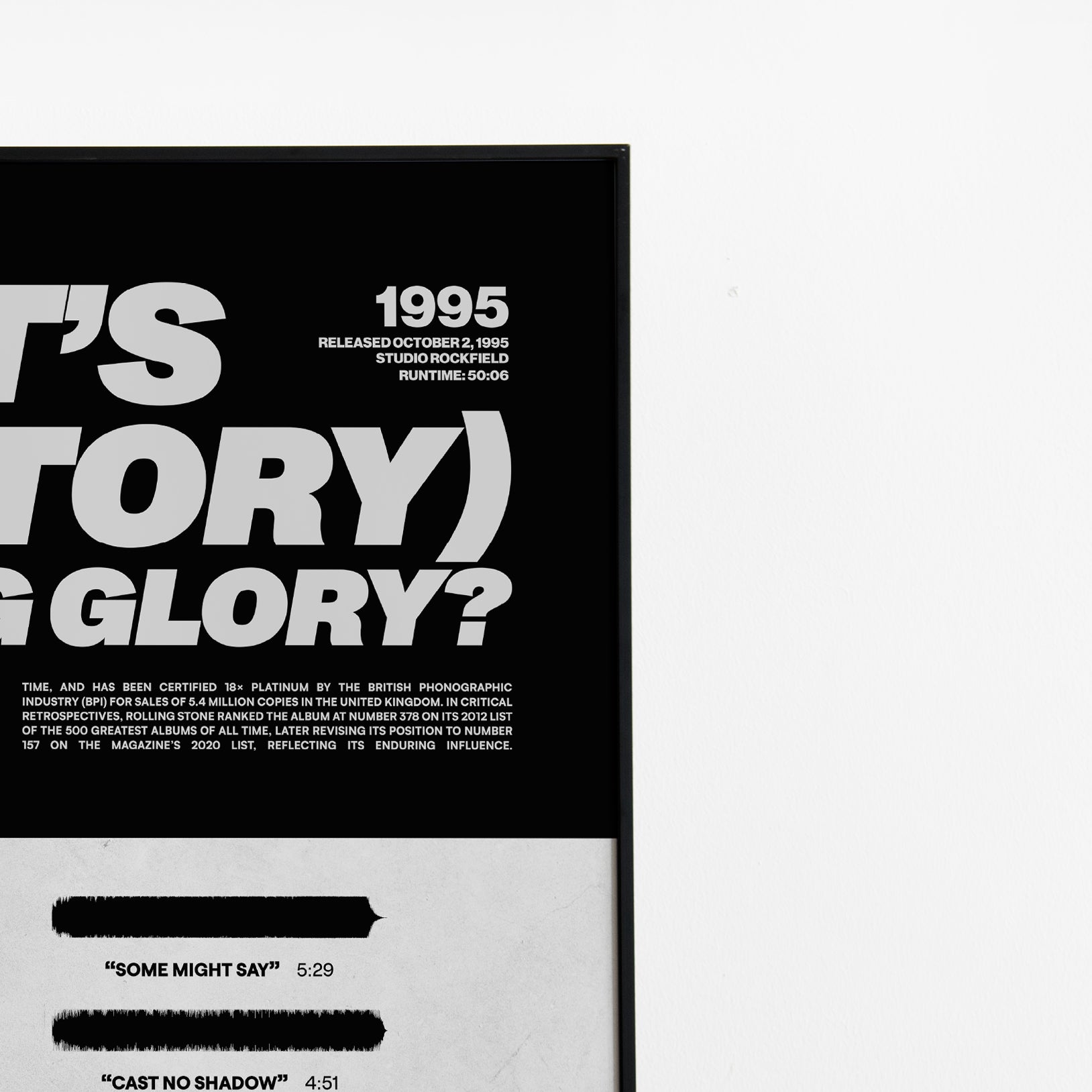 "(What's the Story) Morning Glory?"