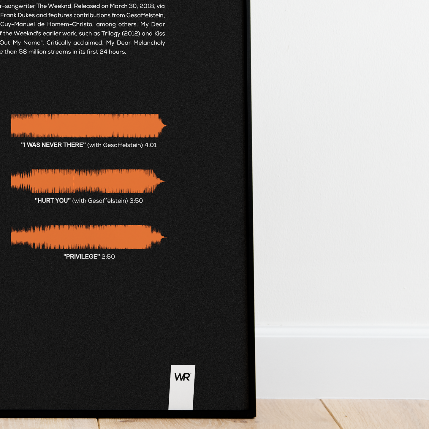 "My Dear Melancholy,"