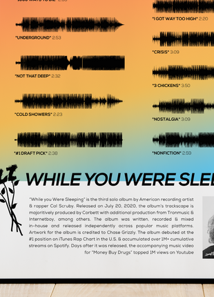 "While you were Sleeping" by Cal Scruby | Exclusive Artist Partnership