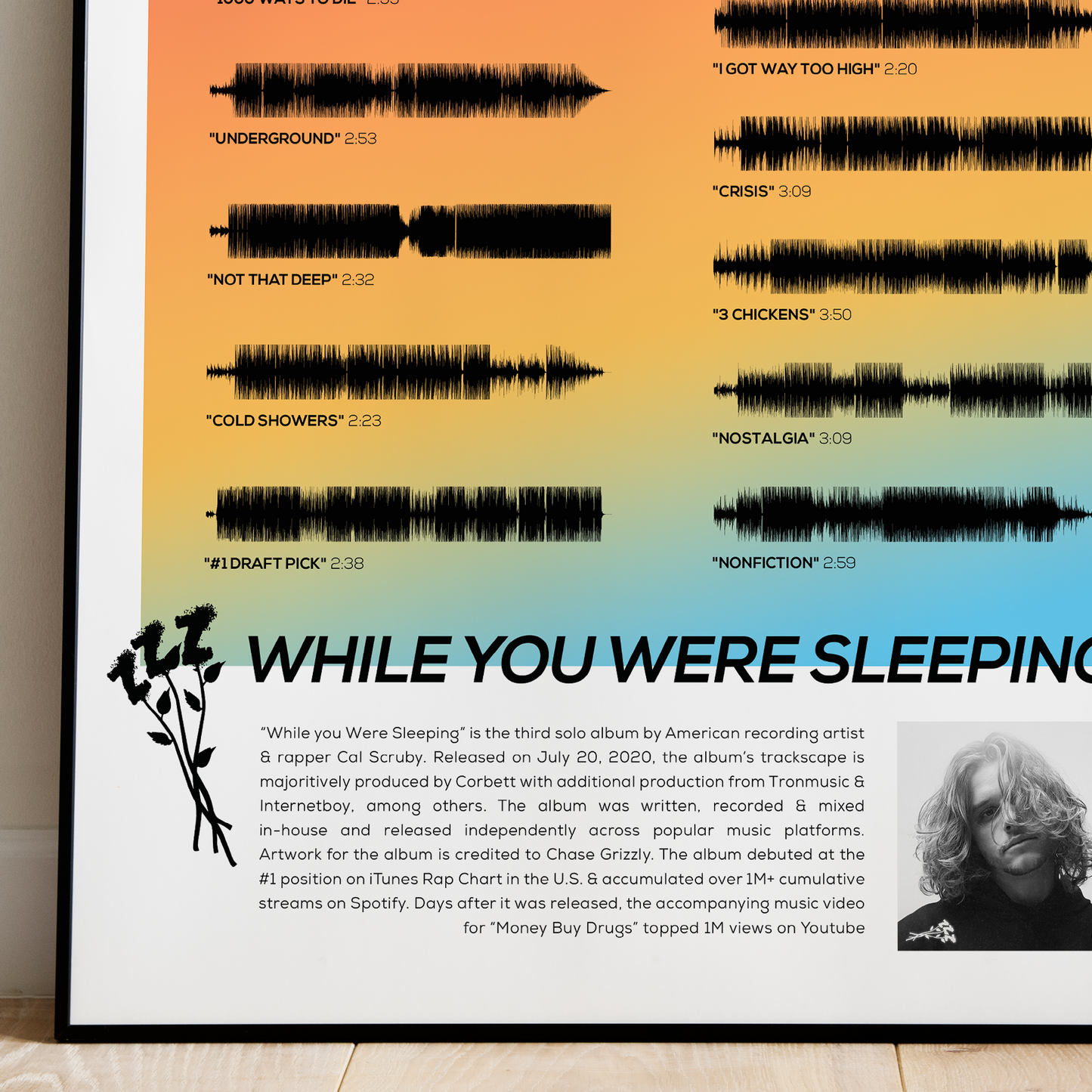 "While you were Sleeping" by Cal Scruby | Exclusive Artist Partnership