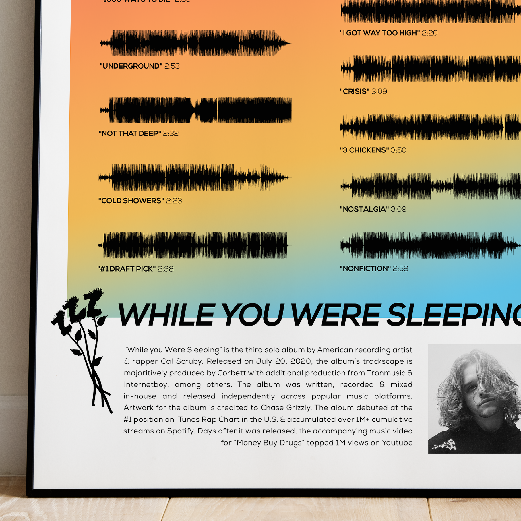 "While you were Sleeping" by Cal Scruby | Exclusive Artist Partnership