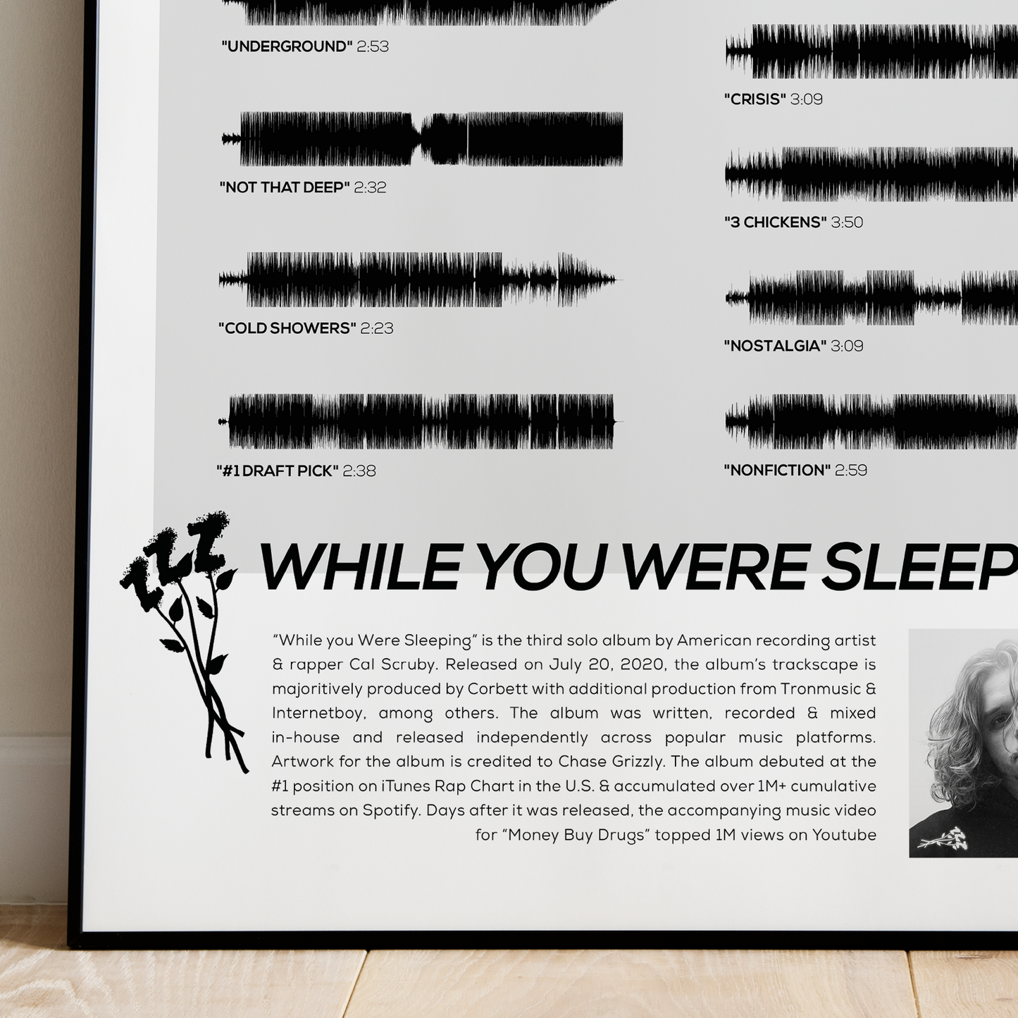 "While you were Sleeping" by Cal Scruby | Exclusive Artist Partnership