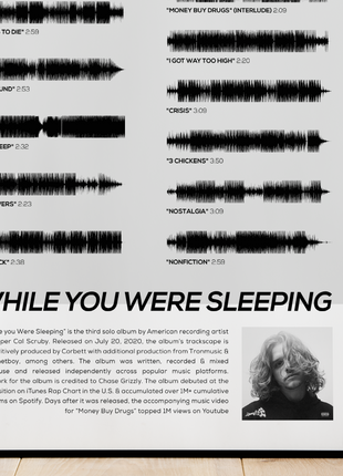 "While you were Sleeping" by Cal Scruby | Exclusive Artist Partnership