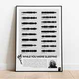 "While you were Sleeping" by Cal Scruby | Exclusive Artist Partnership