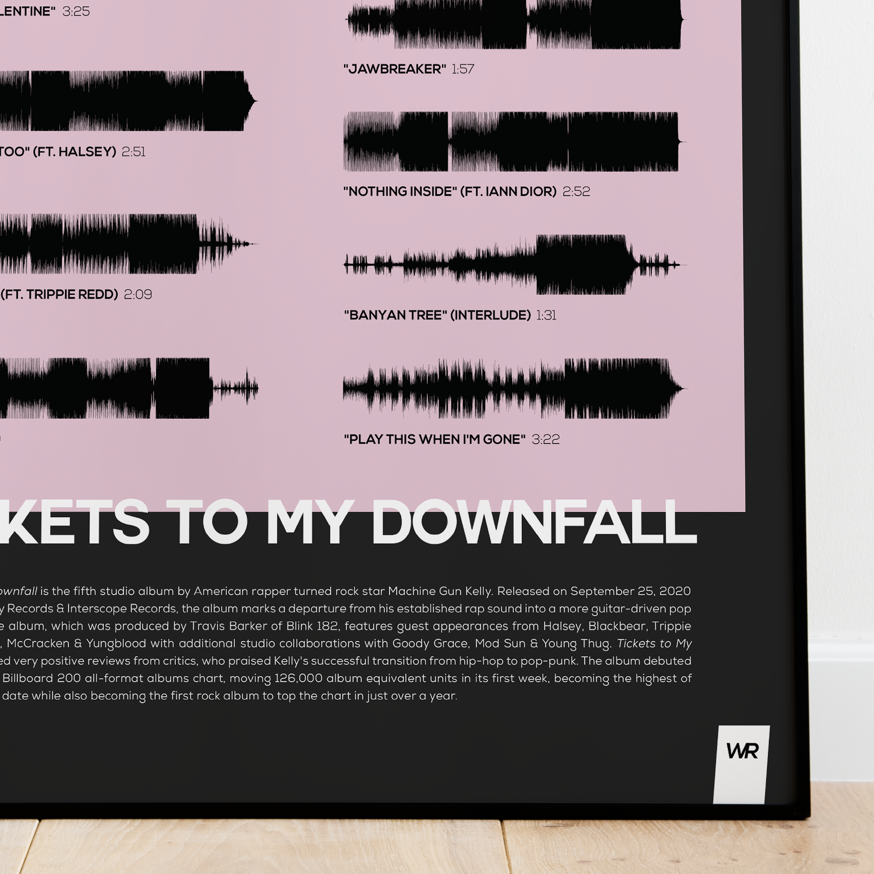 "Tickets to My Downfall"