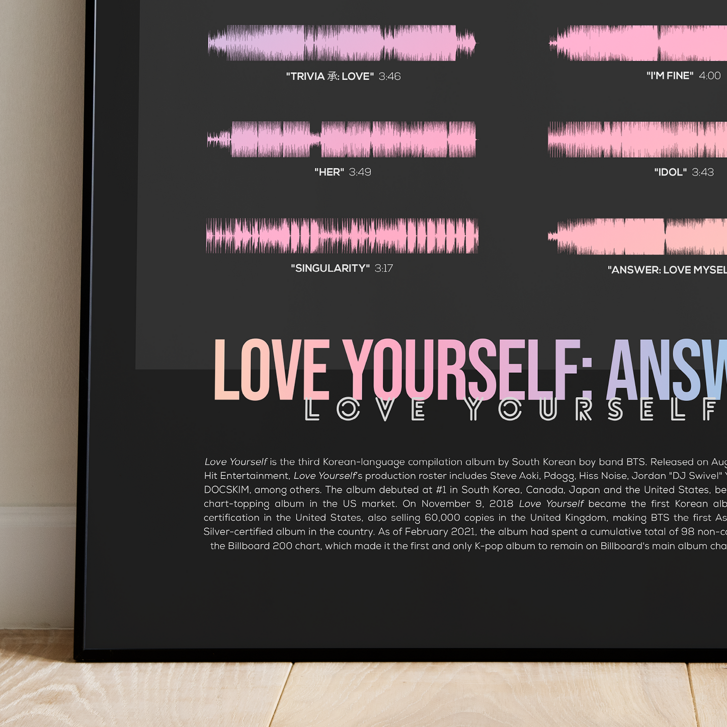 "Love Yourself: Answer"