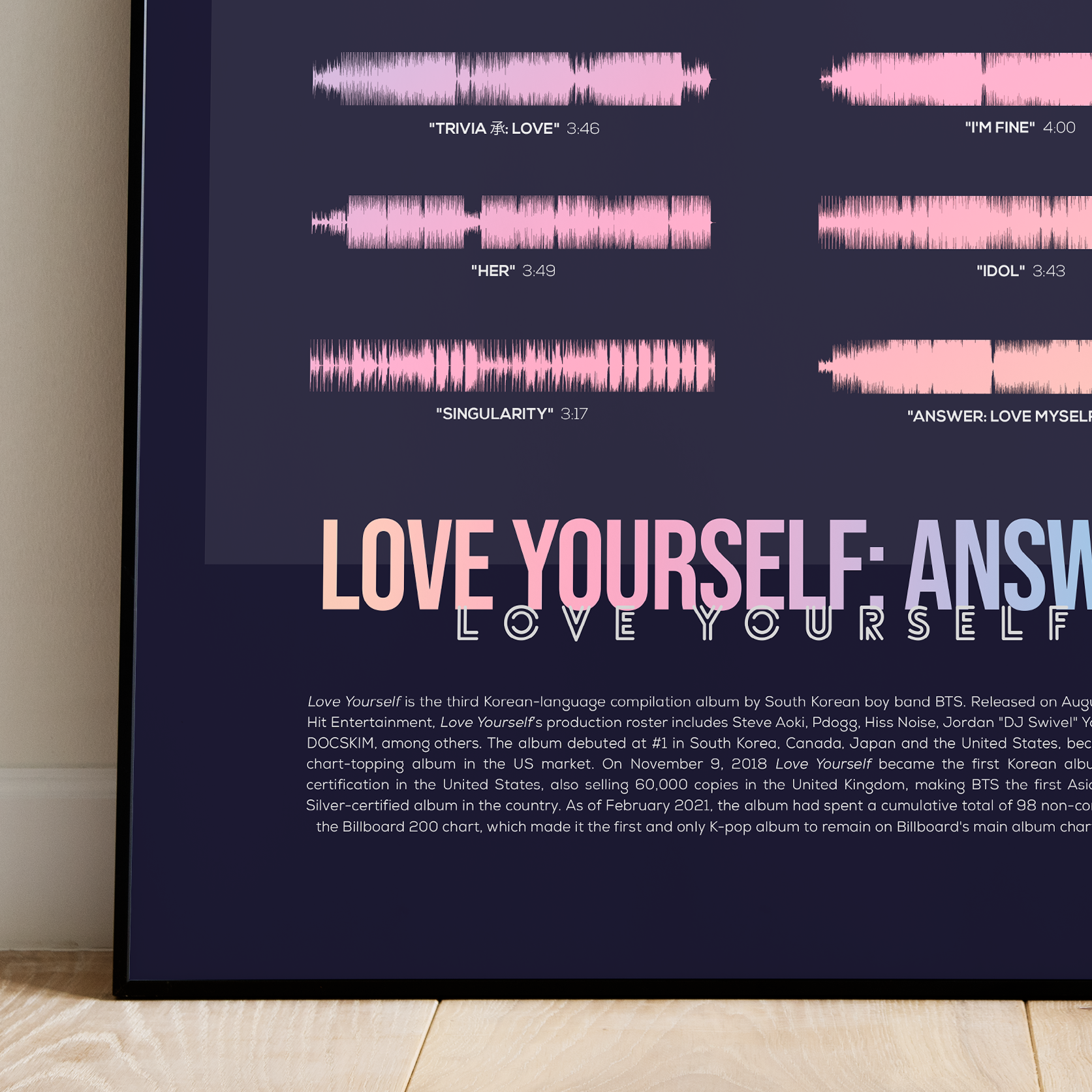 "Love Yourself: Answer"