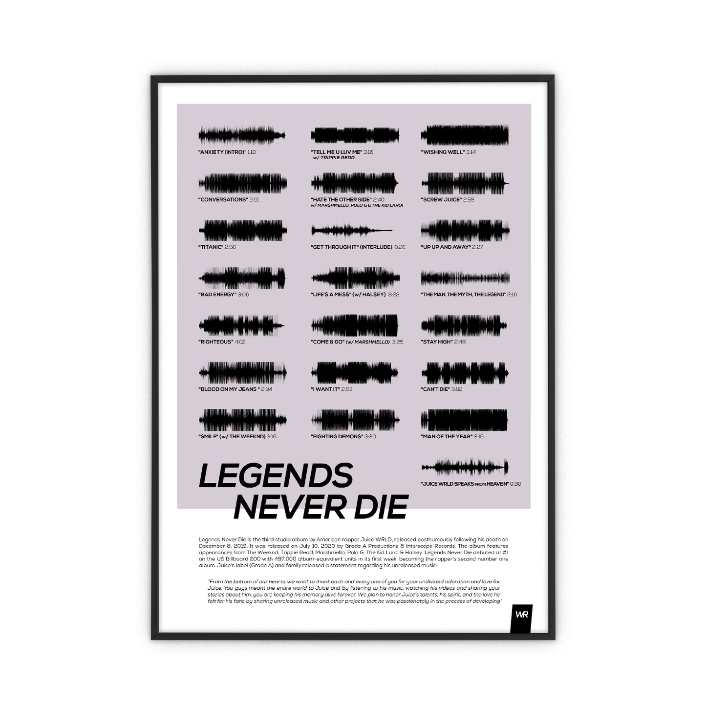 "Legends Never Die"