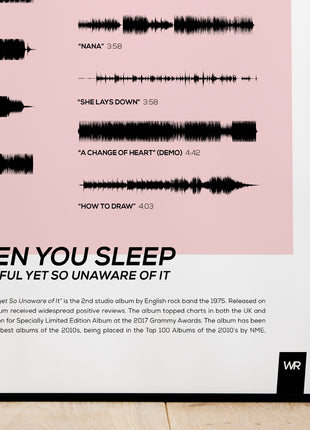 "I Like It When You Sleep for You Are So Beautiful Yet So Unaware of It"