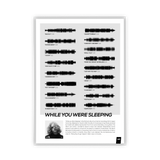 "While you were Sleeping" by Cal Scruby | Exclusive Artist Partnership